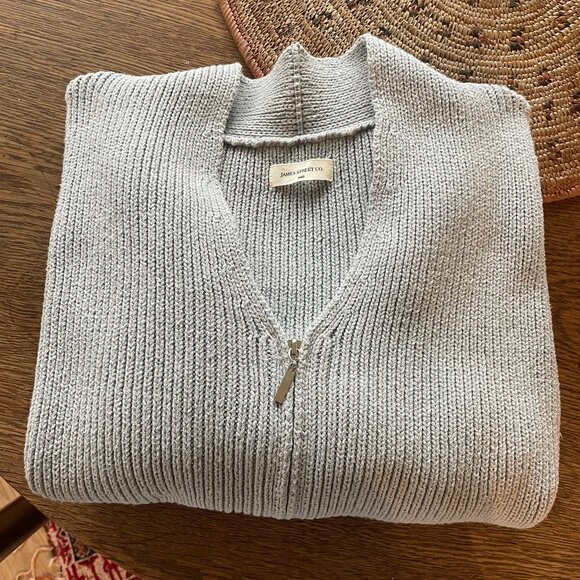 James Street Co Fran Zip Cardigan - Picture 2 of 2